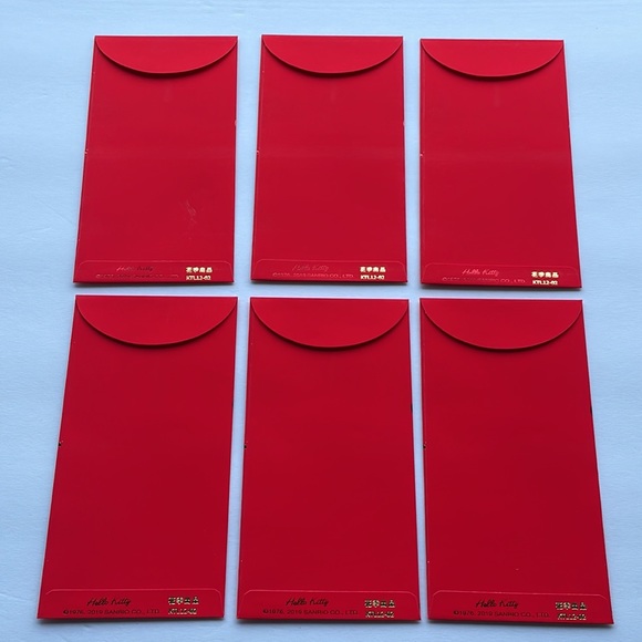 Sanrio Hello Kitty Large Red Envelopes - Picture 3 of 5
